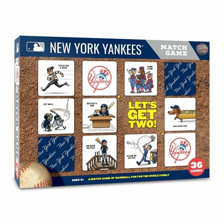 YOUTHEFAN MLB New York Yankees Licensed Memory Match Game 2500812